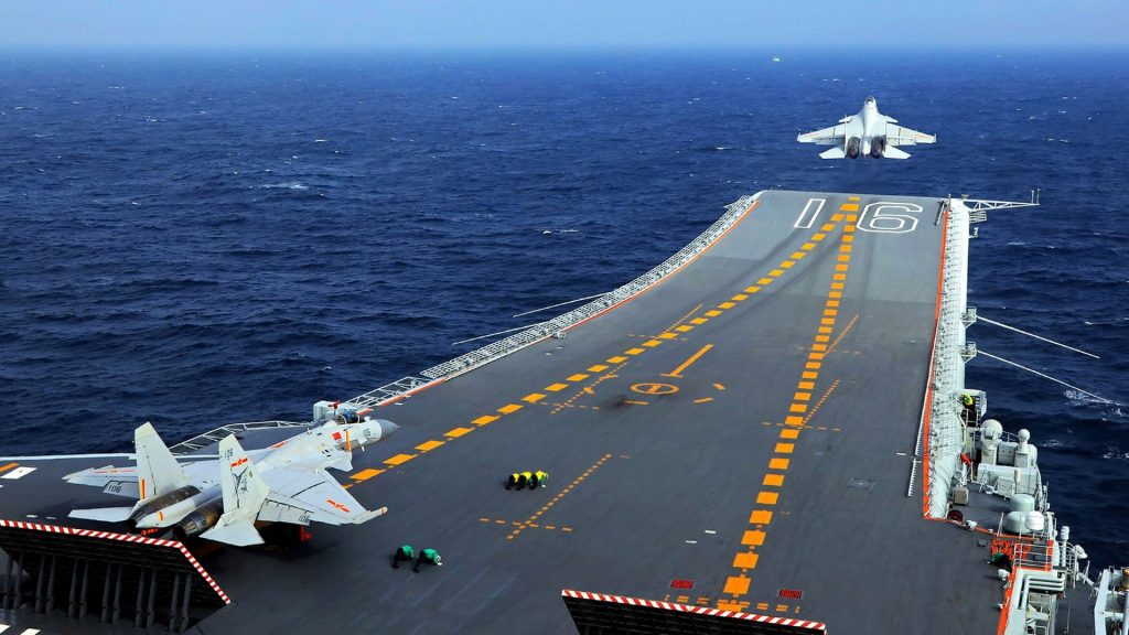 Chinese aircraft carrier