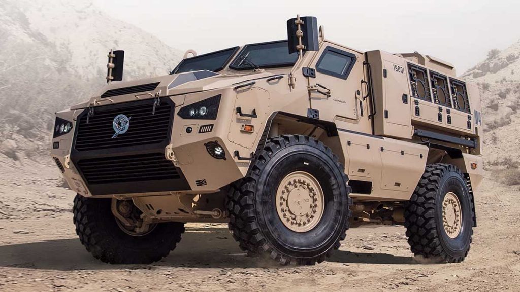 Kalyani M4 army vehicle