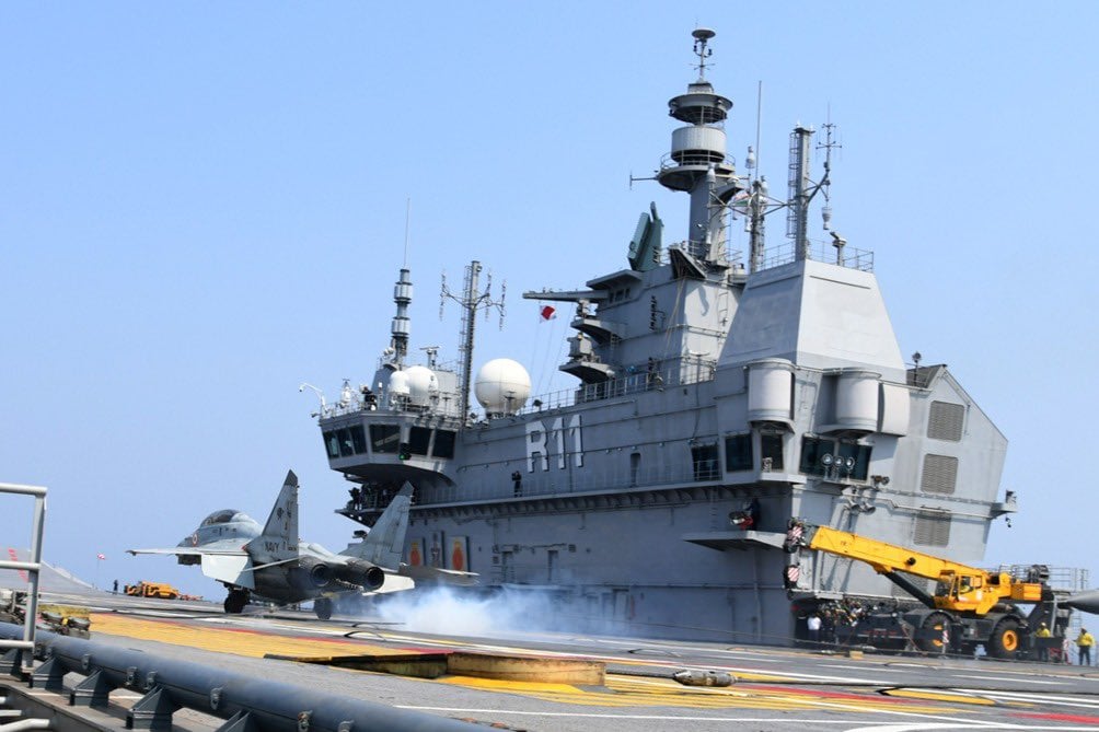 Maiden Landing of LCA INS 2