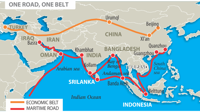 china silk road