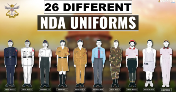 26 Uniforms that you will Earn after Joining NDA