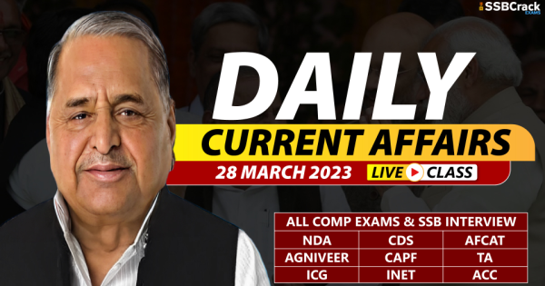 Daily Current Affairs With Video Lecture 28 March 2023 DOWNLOAD PDF
