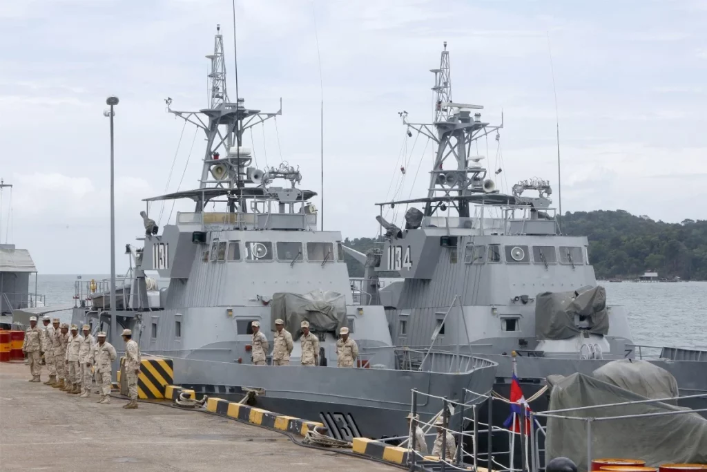China Naval Base in Cambodia