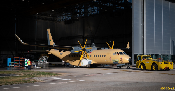 First Look at the First C 295 Transport Aircraft of India