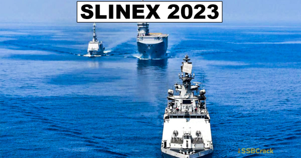 SLINEX 2023 India Sri Lanka Bilateral Maritime Exercise commences 1