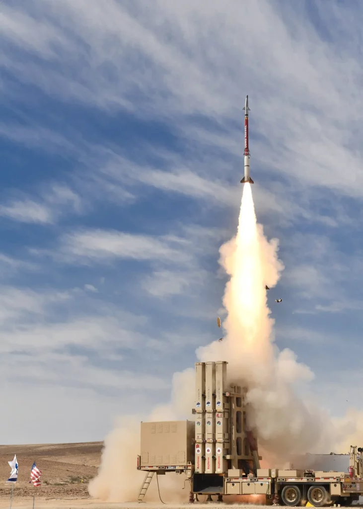 Israel Davids Sling Air Missile Defence System