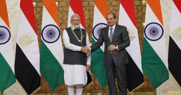 PM Modi Conferred with ‘Order of the Nile Egypts Highest Honour