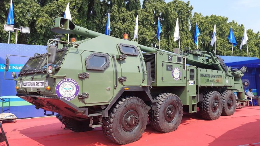 155mm52 Caliber Mounted Gun Systems