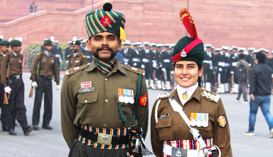 army couple