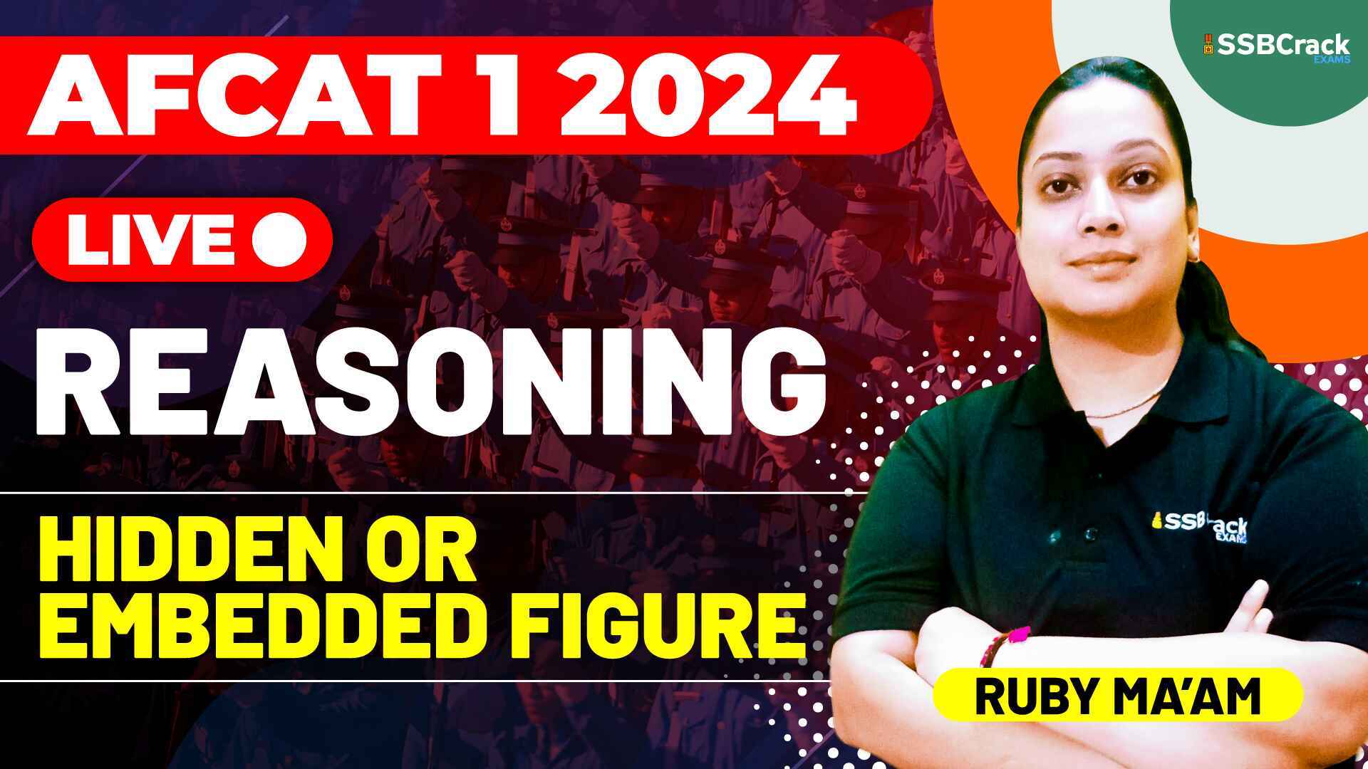 AFCAT 1 2024 Reasoning Hidden or Embedded Figure
