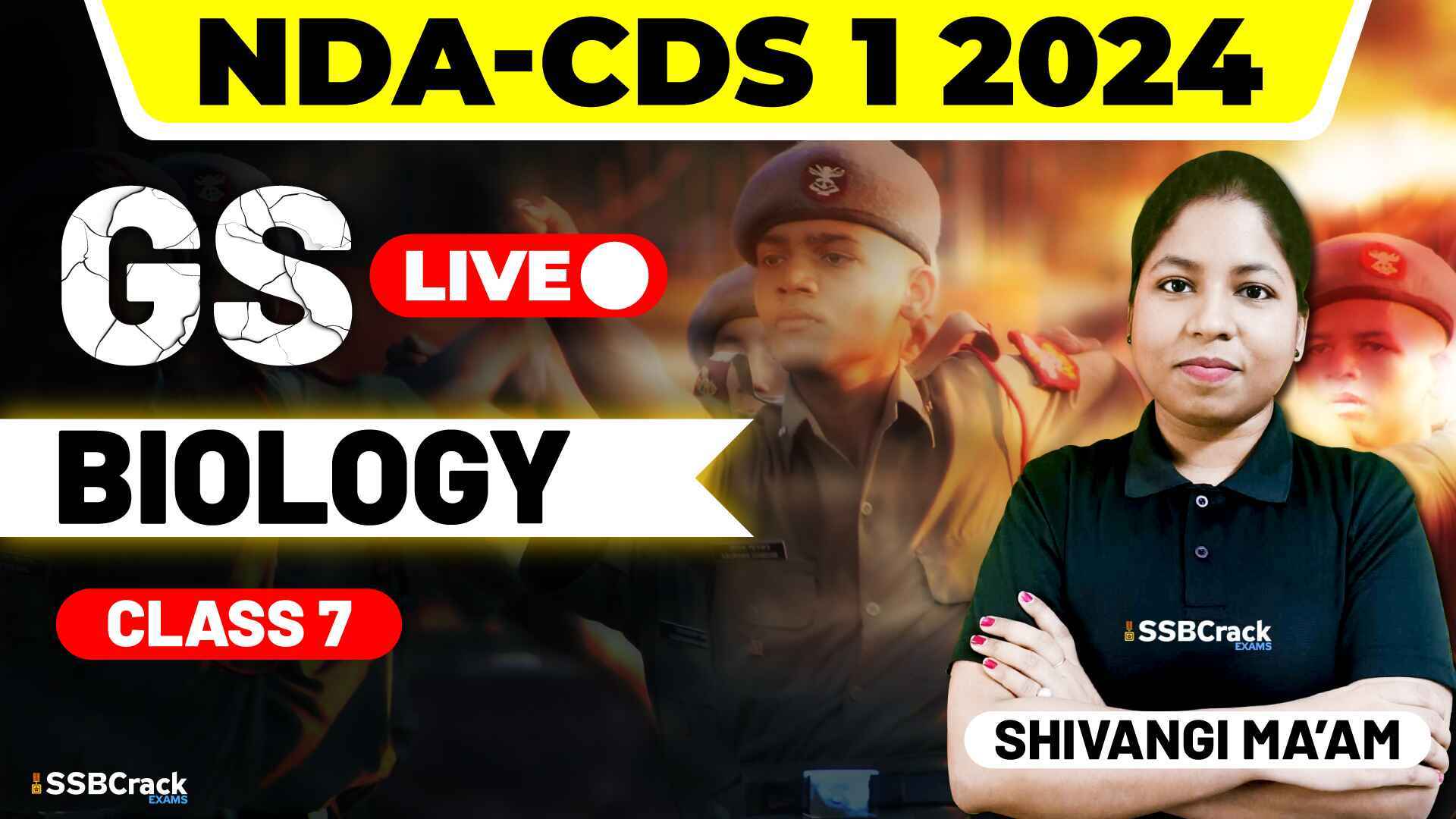 NDA CDS 1 2024 GS Biology Class 7 1