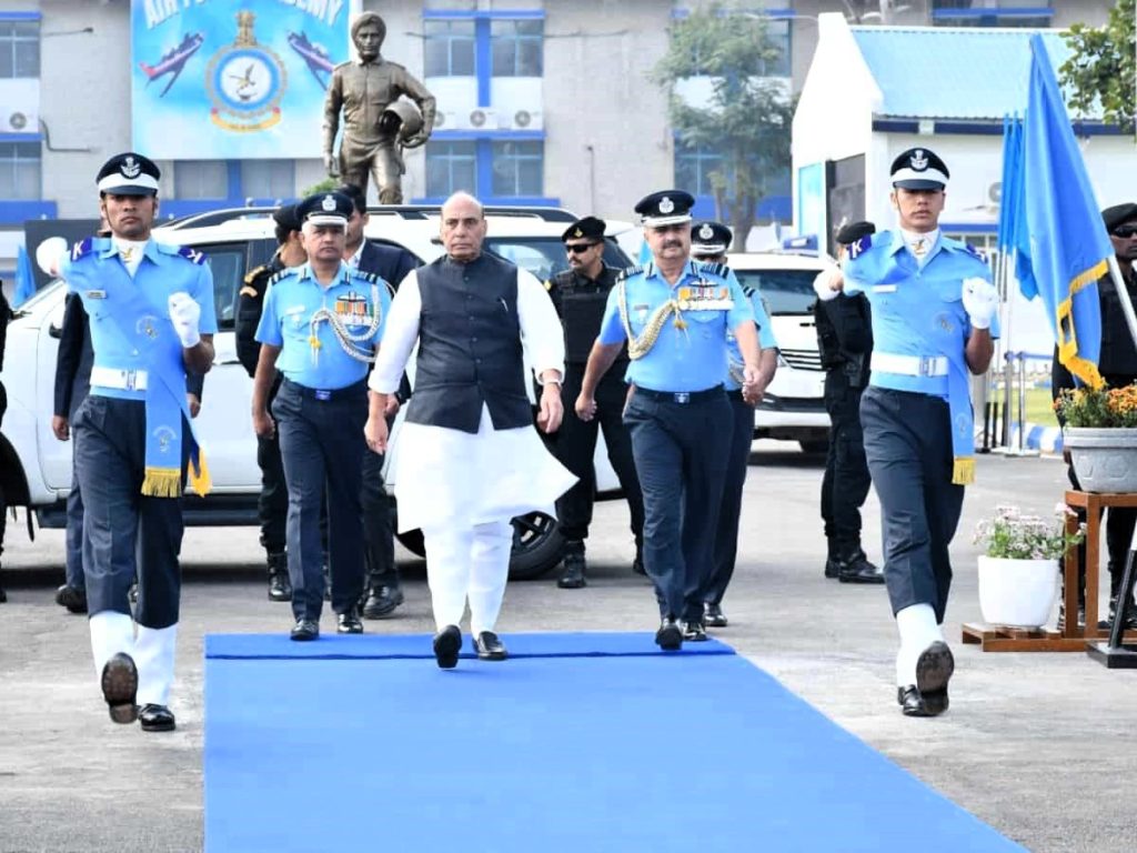 Indian Air Force Agniveer Syllabus with Defence Minister