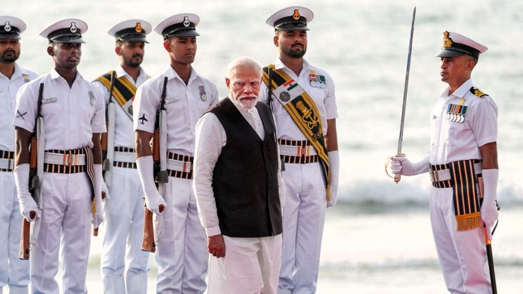 Indian Navy INCET With PM Modi Ji