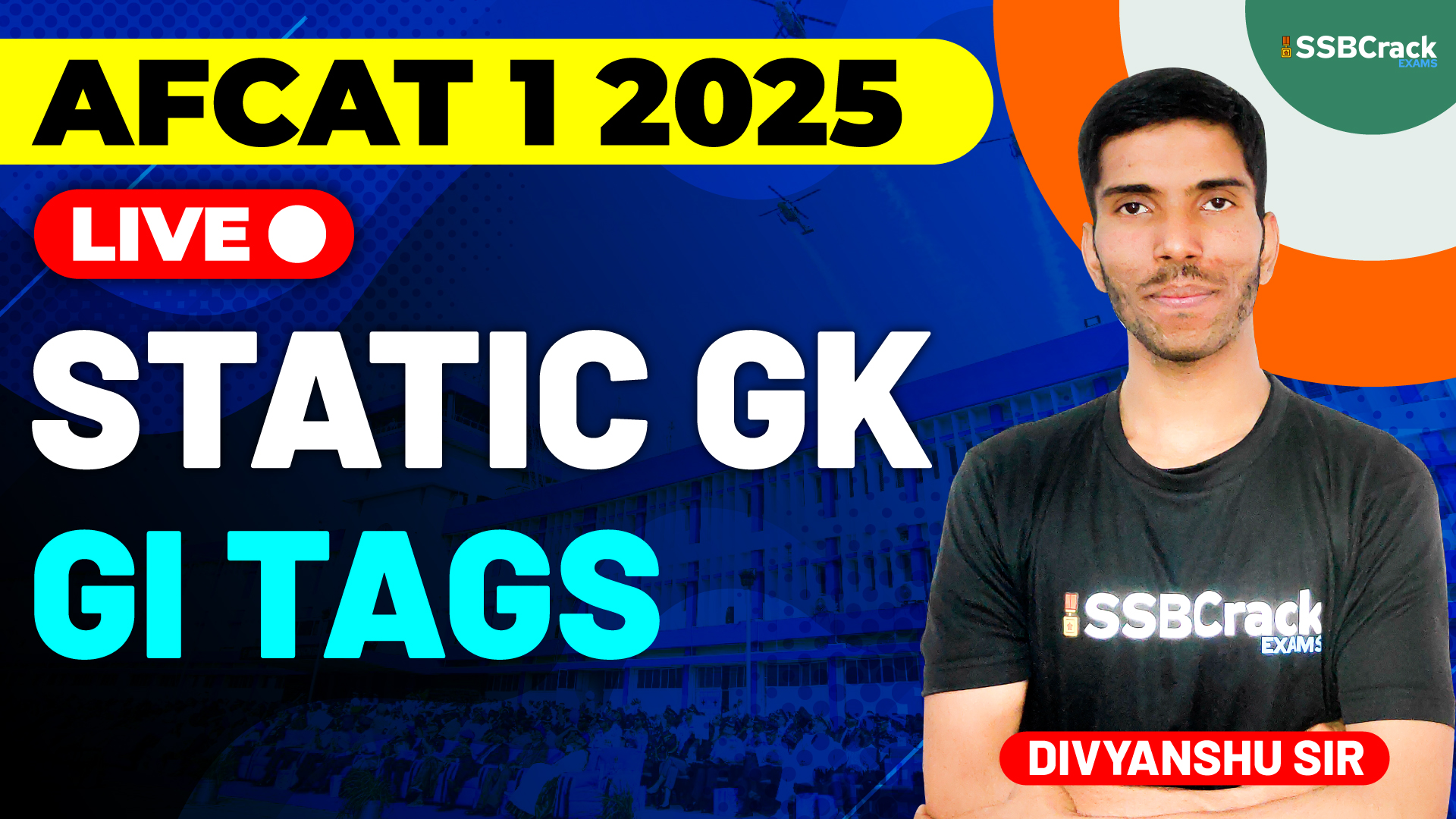 AFCAT 1 2025 Static GK GI Tags