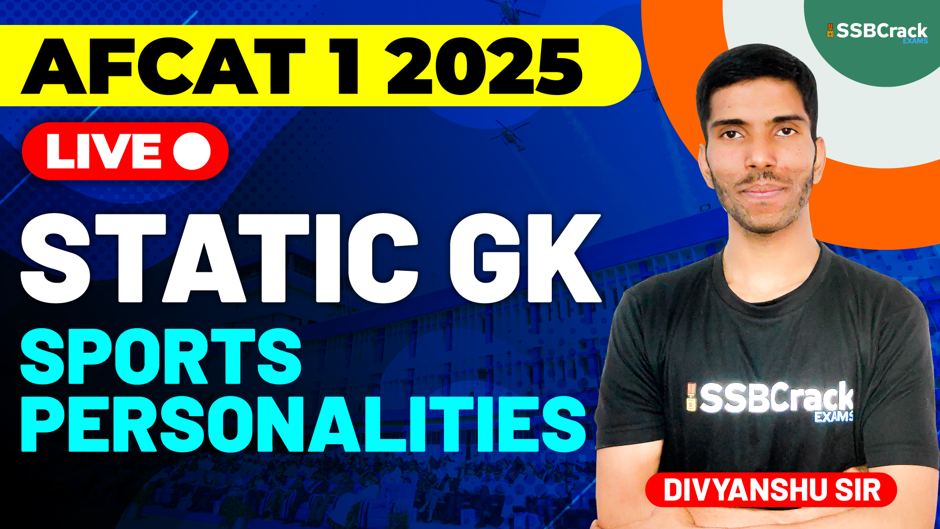 AFCAT 1 2025 Static GK Sports Personalities