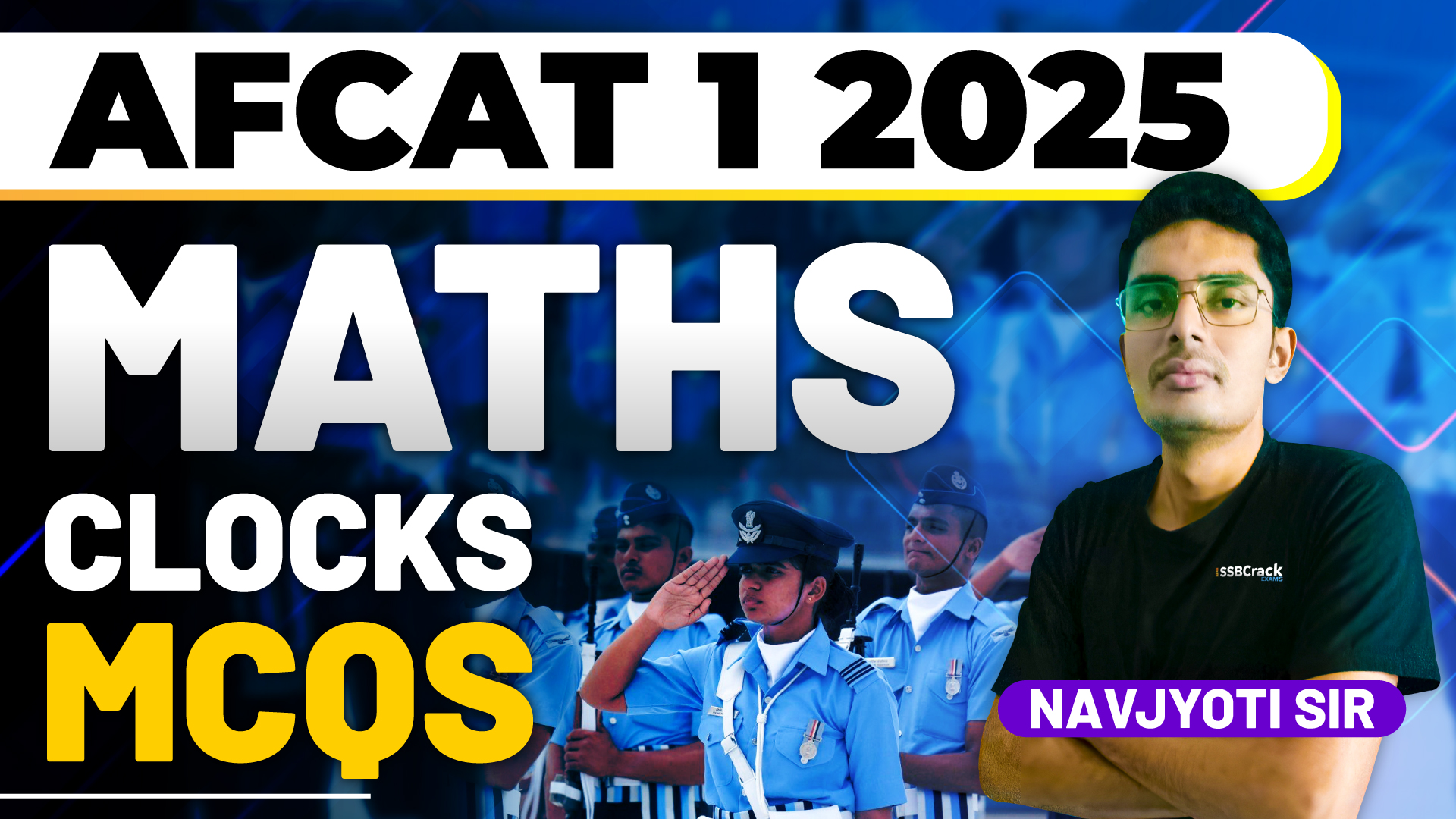 AFCAT 1 2025 Maths Clocks MCQ