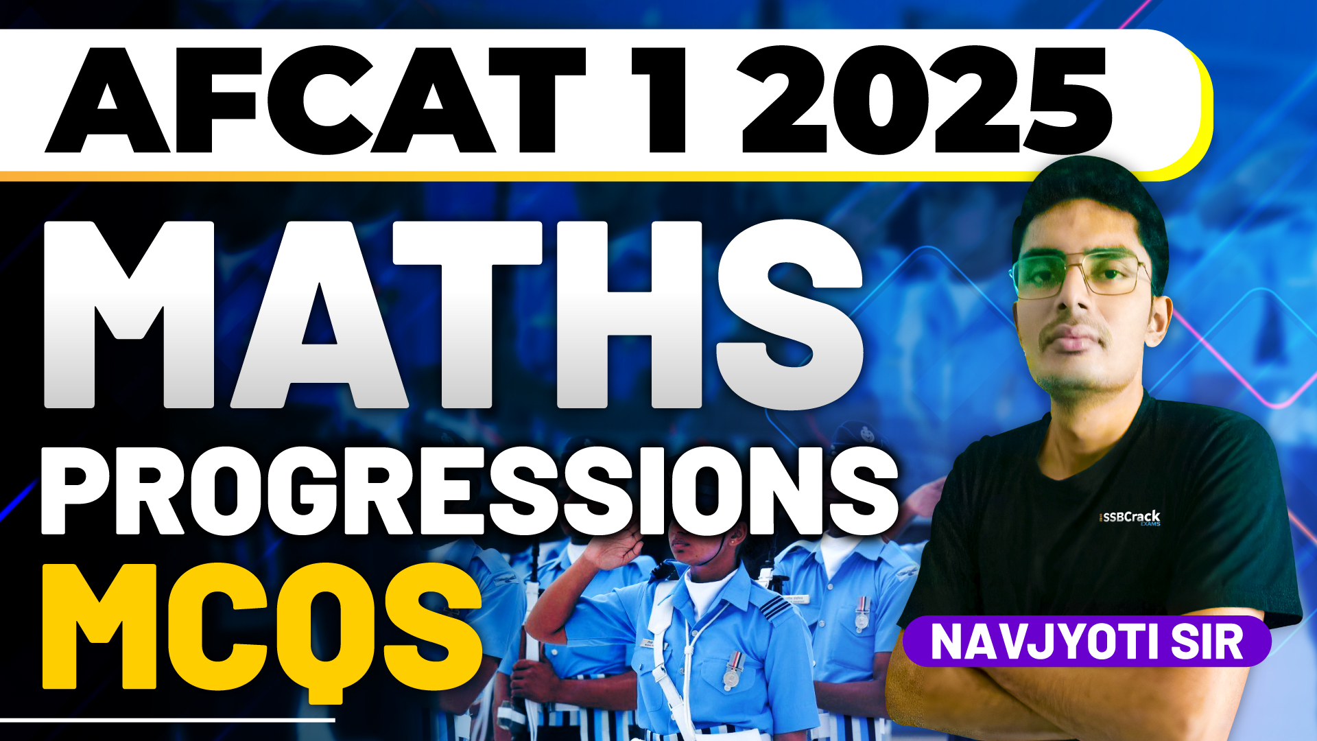 AFCAT 1 2025 Maths Progressions
