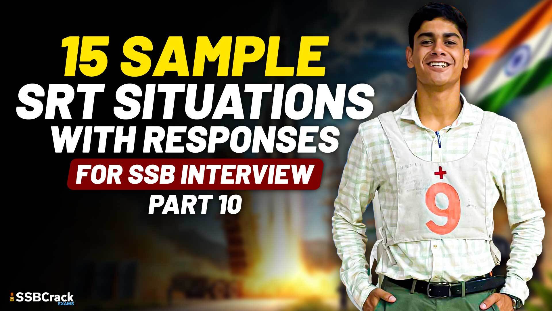15 Sample SRT Situations With Responses – Part 10