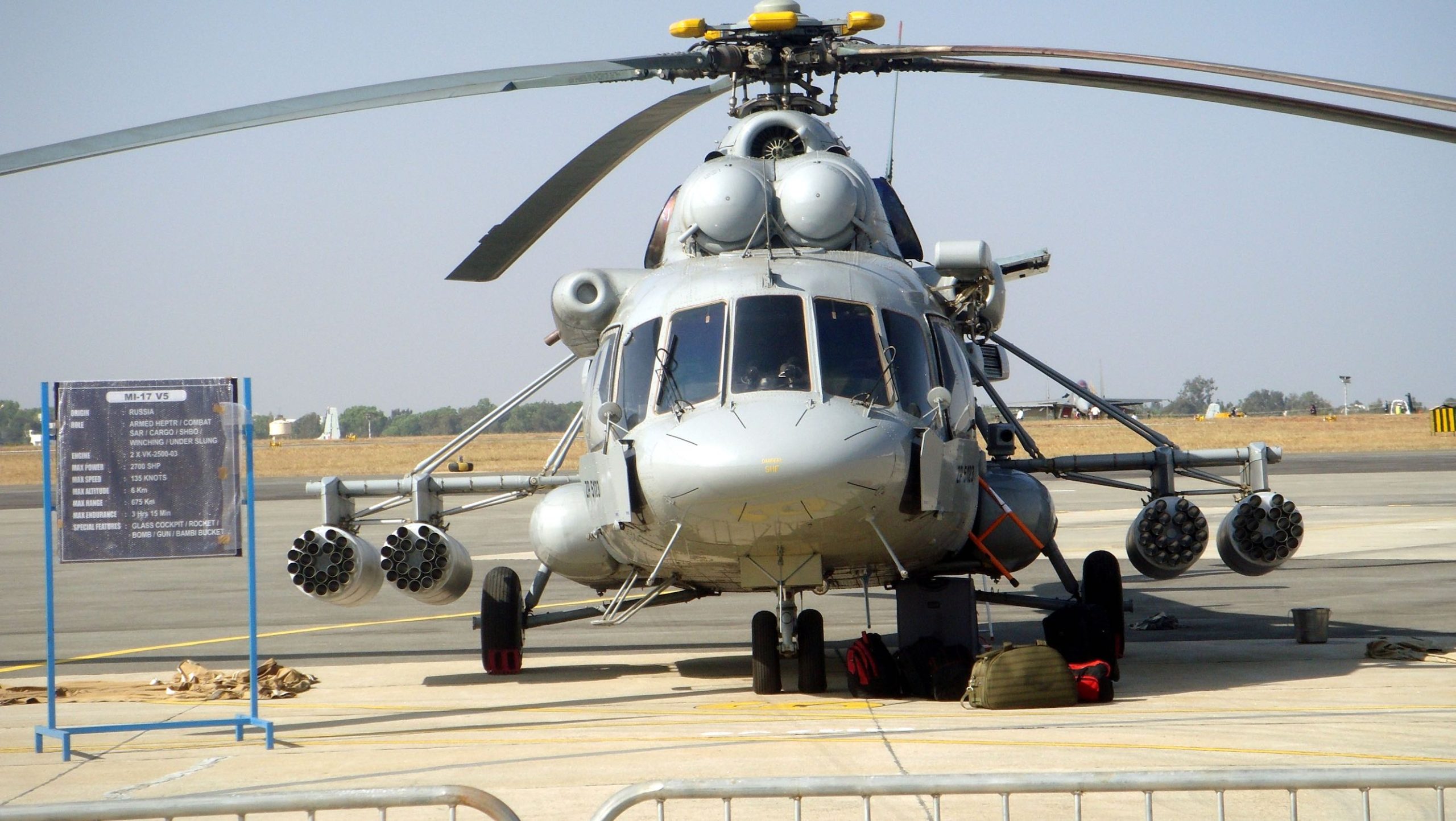 India's Bharat Electronics Contracts $275 Million for Electronic Warfare Upgrades to Mi-17 V5 Helicopters