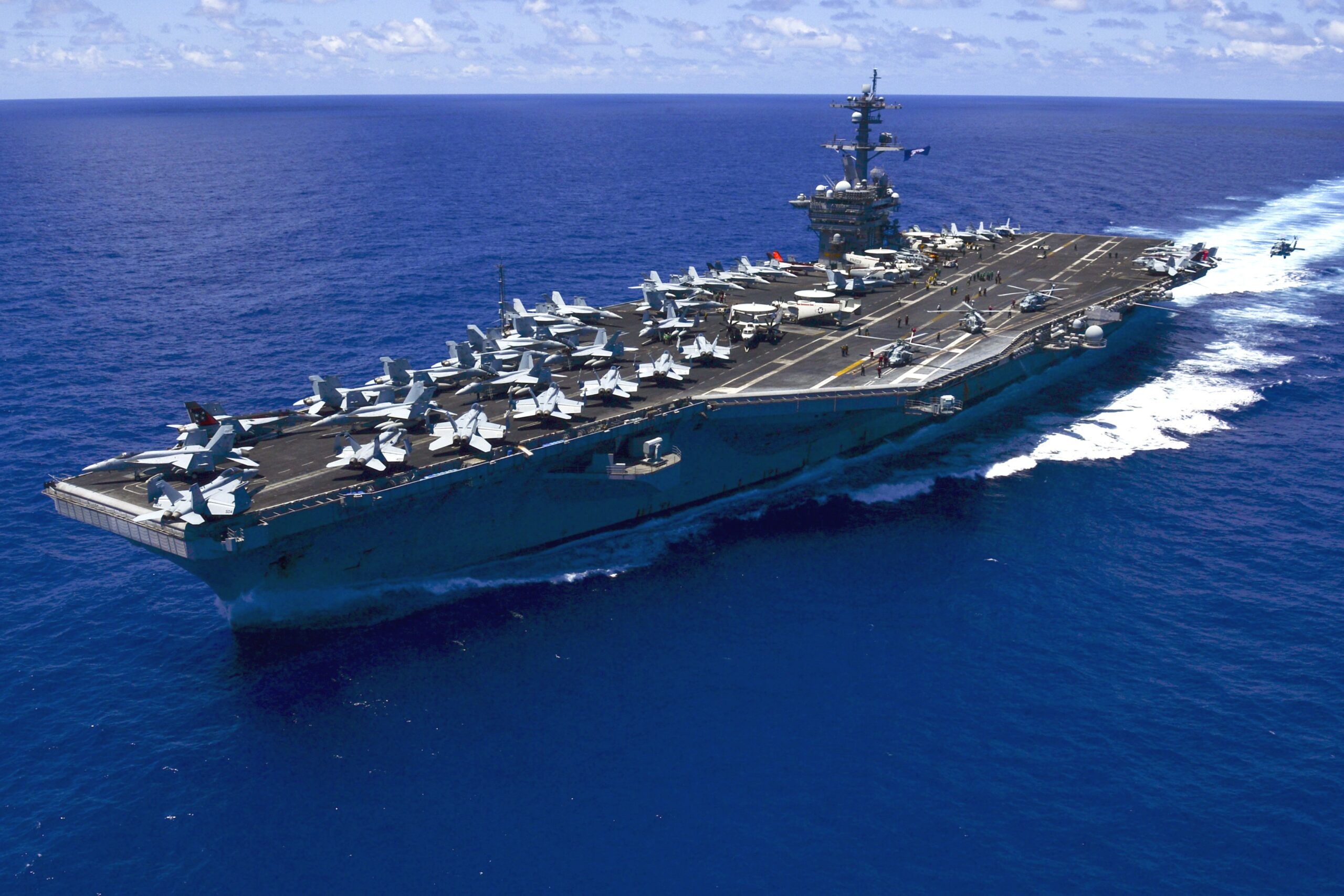 Second U.S. Aircraft Carrier Arrives in Middle East Amid Ongoing Strikes on Houthi Rebels