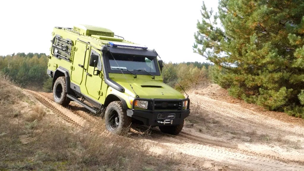Ukraine Approves Djura 4x4 Light Armored Vehicle for Medical Evacuations