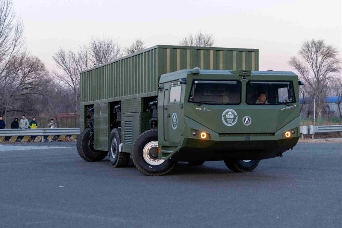China Unveils 'Crab-Walking' Vehicle Prototype for Potential ICBM Launching
