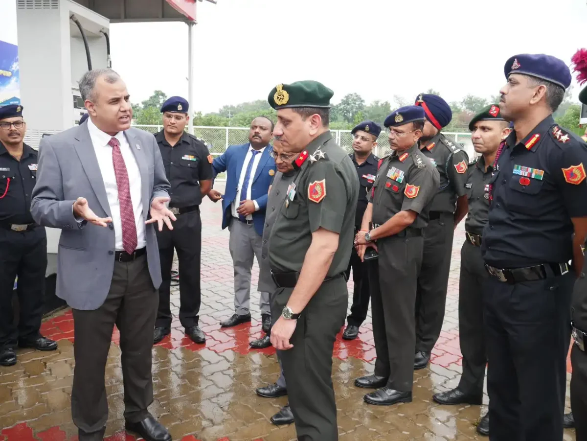 Brigadier Amit Bedi Inaugurates Automated Kerb Side Pump at Supply Depot Danapur