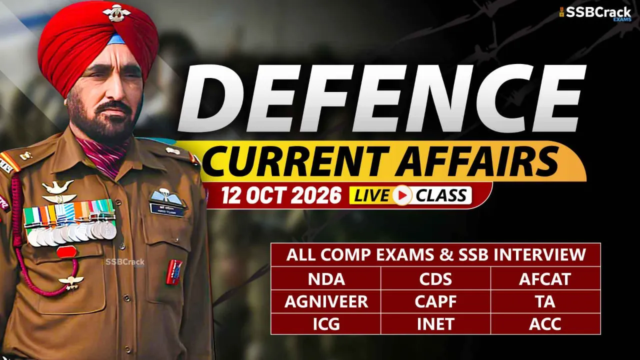 Defence Current Affairs 12 October 2026