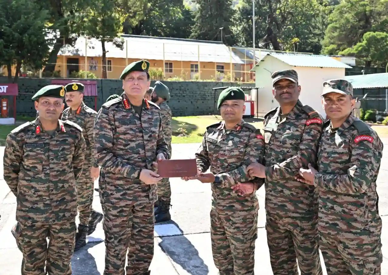 General Dhiraj Seth Visits Ibex Brigade in Joshimath