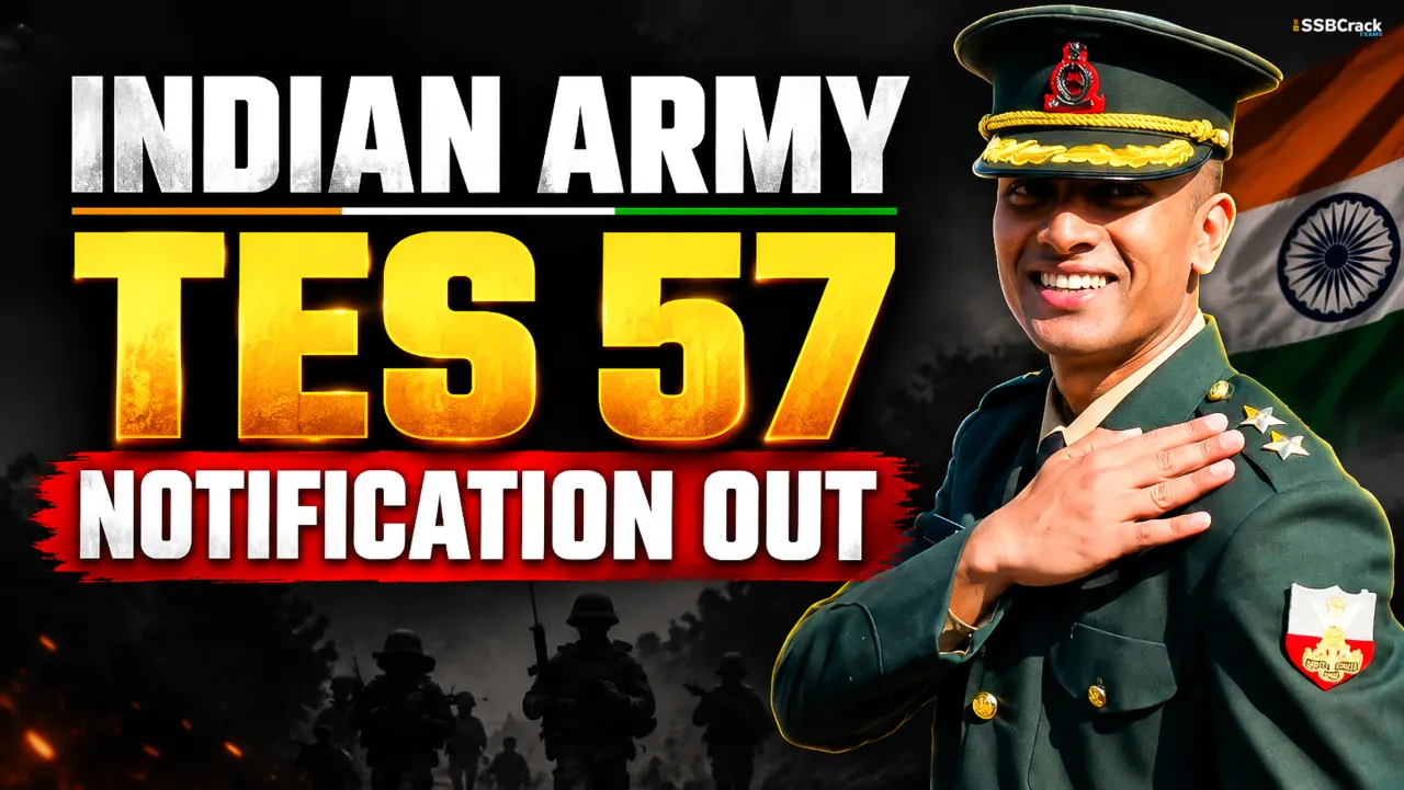 Indian Army TES 57 Notification Out
