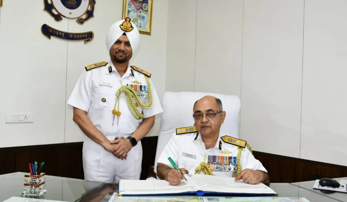 Inspector General Jyotindra Singh Takes Over as Commander of Indian Coast Guard North East Region